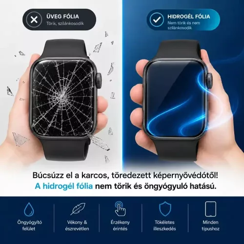 Realme Watch S - Hydrogél kijelzővédő fólia