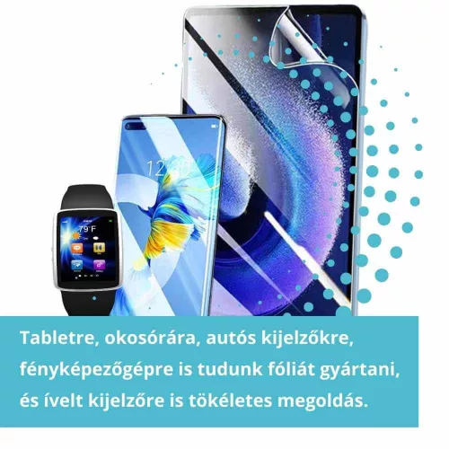 Acer Iconia Tab 8 A1-840FHD - Hydrogél kijelzővédő fólia