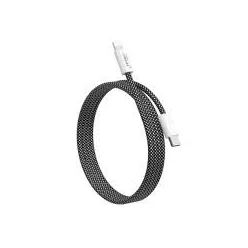   Mietubl PD 27W fekete töltő és adatkábel USB-C / Lightning