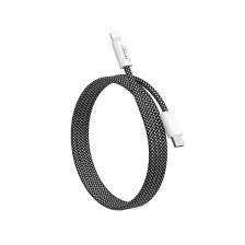 Mietubl PD 27W fekete töltő és adatkábel USB-C / Lightning