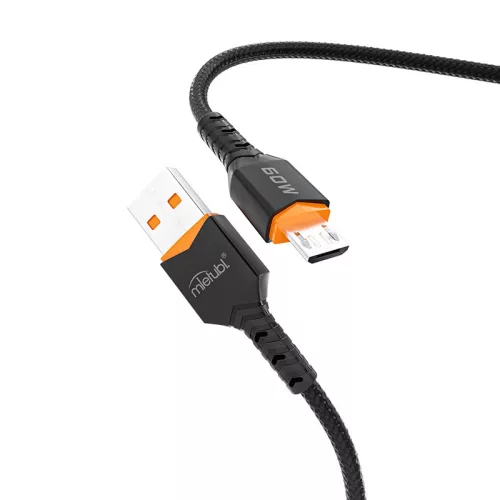 Mietubl PD60W TURBO POWER ENGINE prémium fonott töltő és adatkábel USB-A/ USB-C