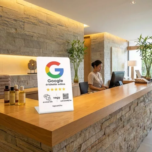 Google értékelő tábla +AJÁNDÉK | TOP CARD