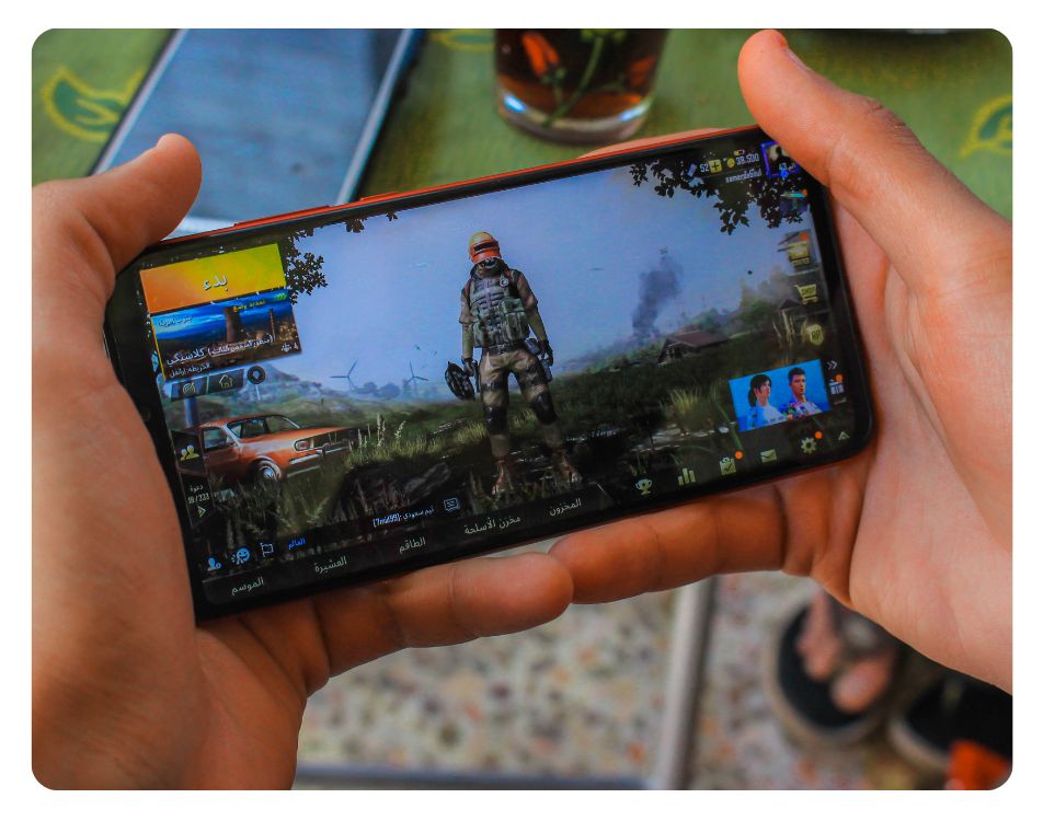 Cloud gaming telefonon